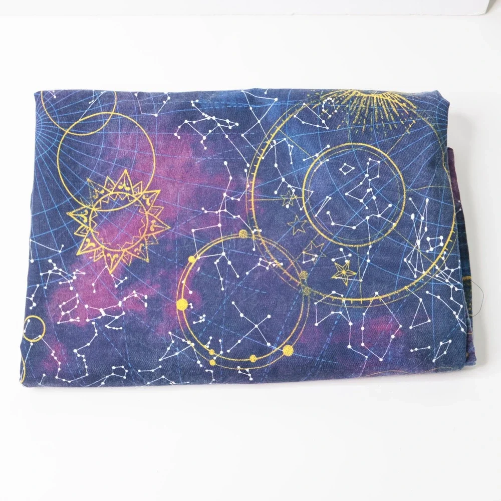 VTG Celestial Astrology Constellation Sun Moon Curtains 61x42